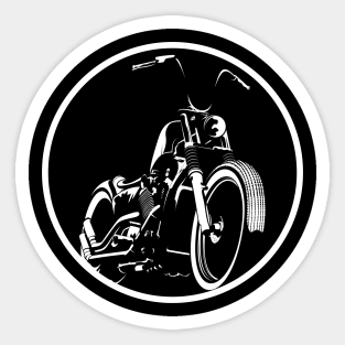 Motorcycle Chopper Sticker